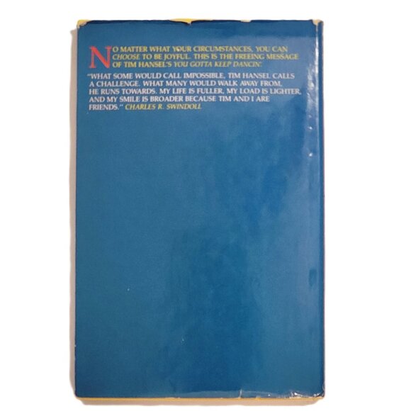 You Gotta Keep Dancin': Psalm 30:11 by Tim Hansel - Picture 10 of 10